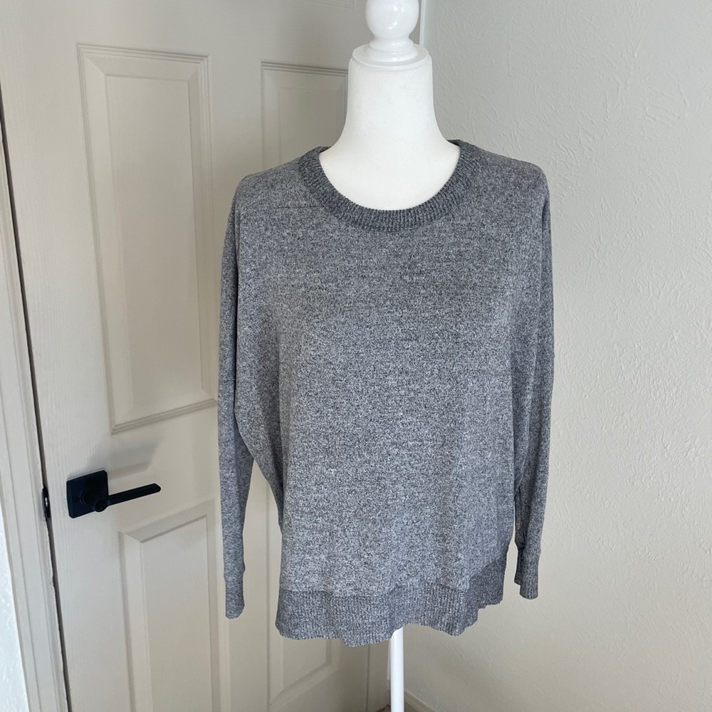 Aerie Heather Gray Knit Top
